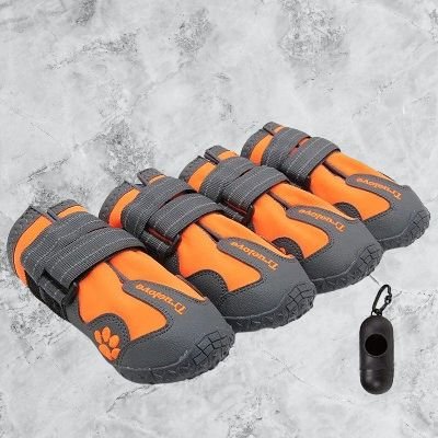 chaussure pour chien PetDogShoes-orange