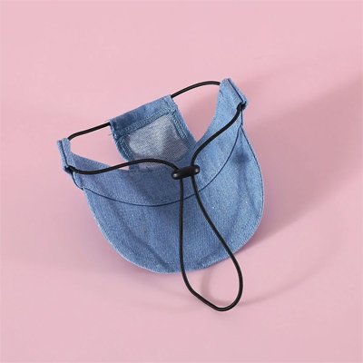 Casquette chien​ protection solaire-vue arrière