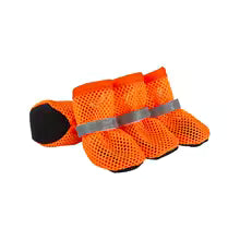 Chien avec Chaussure  Chien Protection Tout-Terrain -orange