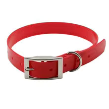 collier chien trendy rouge