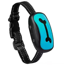 collier de dressage pour chien Vibrato calm bleu