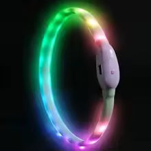 collier lumineux chien Shinny