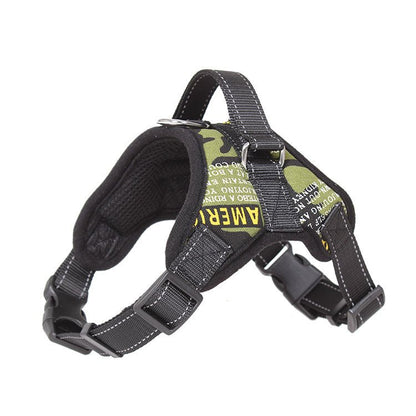 harnais anti traction selle camouflage