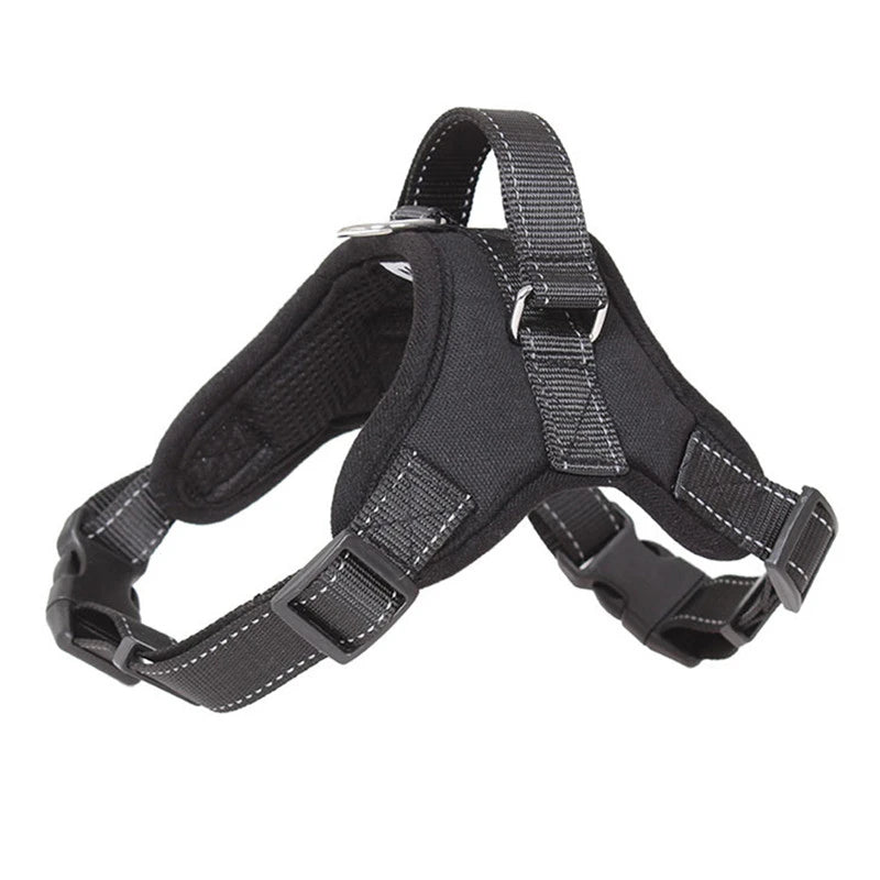 harnais anti traction selle noir