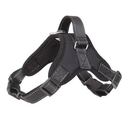 harnais anti traction selle noir