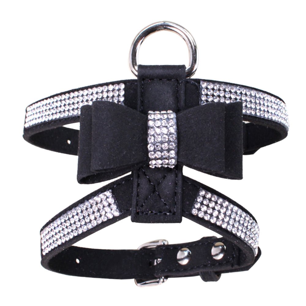 harnais chiot noir