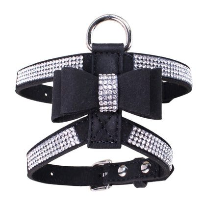 harnais chiot noir