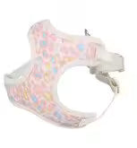 harnais petit chien léopard rose-1