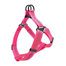 harnais pour chien Y rose