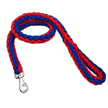 laisse pour chien nylonforce ultra bleu-rouge