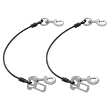 laisse pour chien securité auto noir