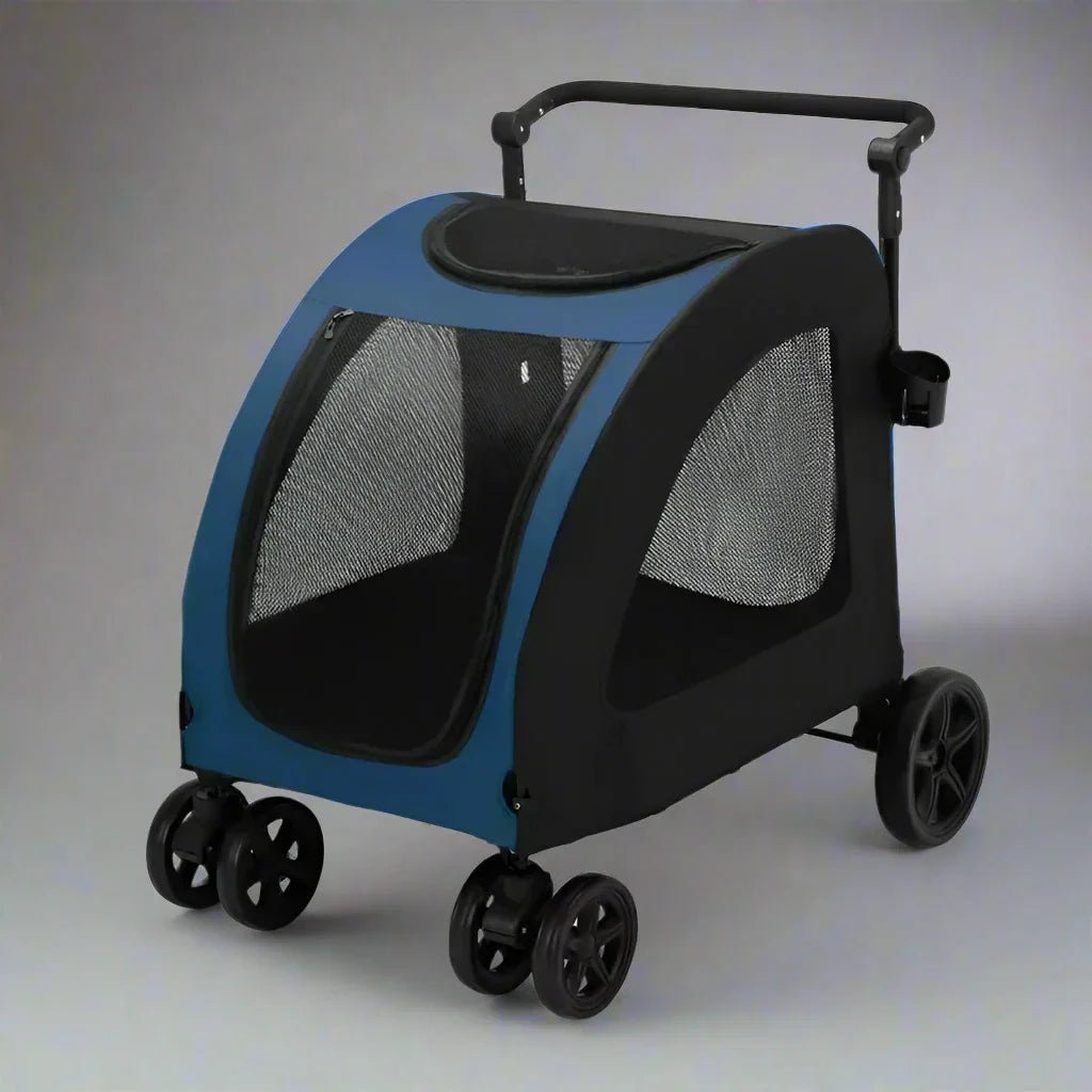 Poussette pour Chien - StrollyPet™ - Bleu 