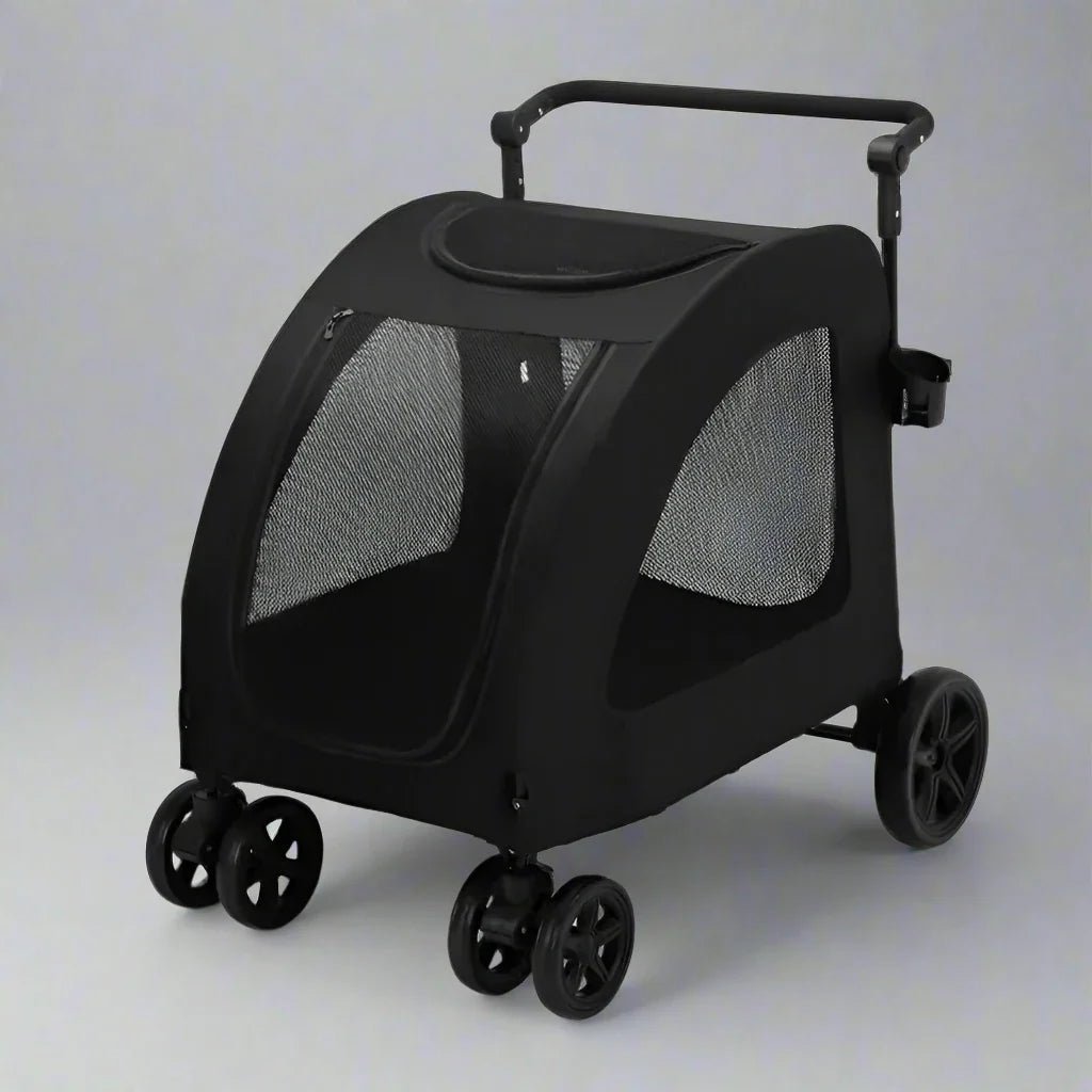 Poussette pour Chien - StrollyPet™ - Noir 